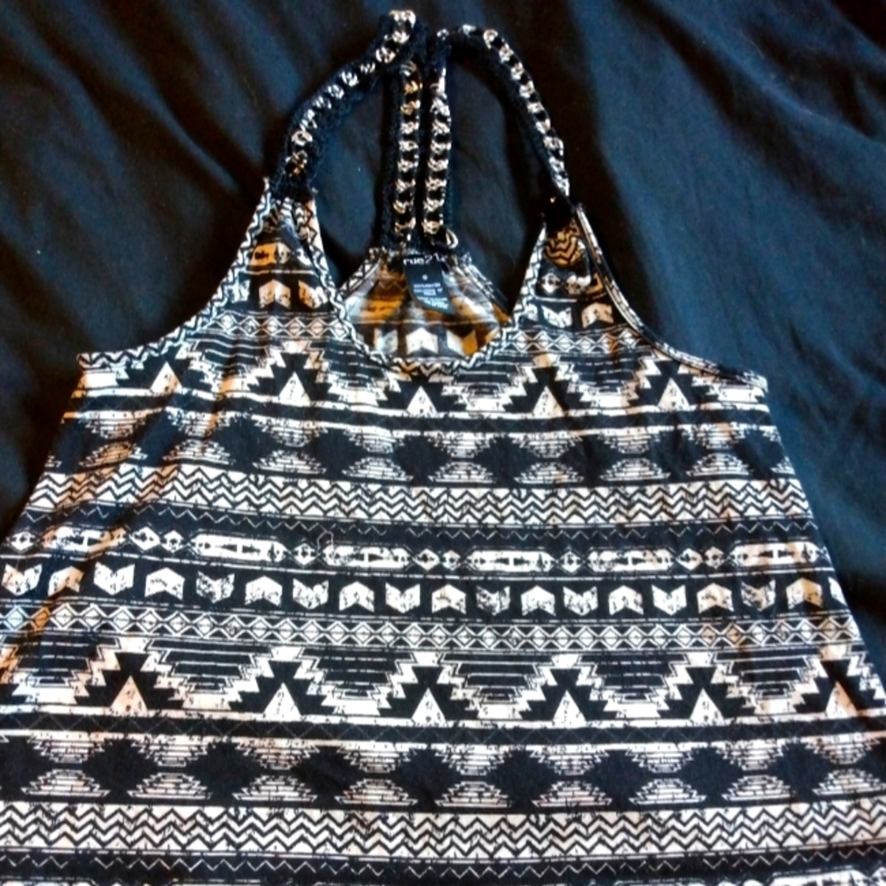 Boho hippy crop top